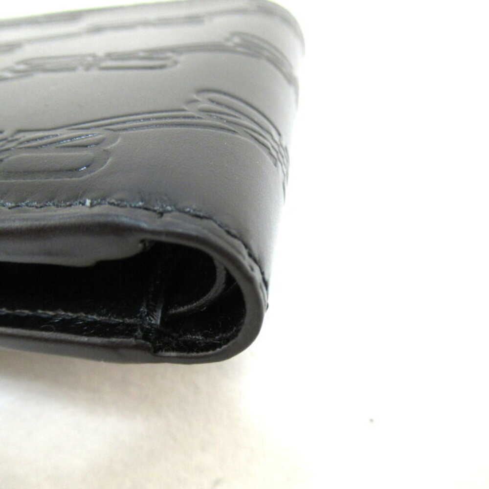 Balenciaga Bifold Black Leather Wallet - Picture 8 of 9